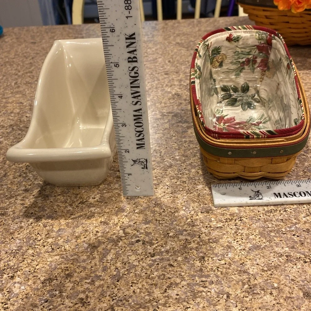 Longaberger sleigh basket